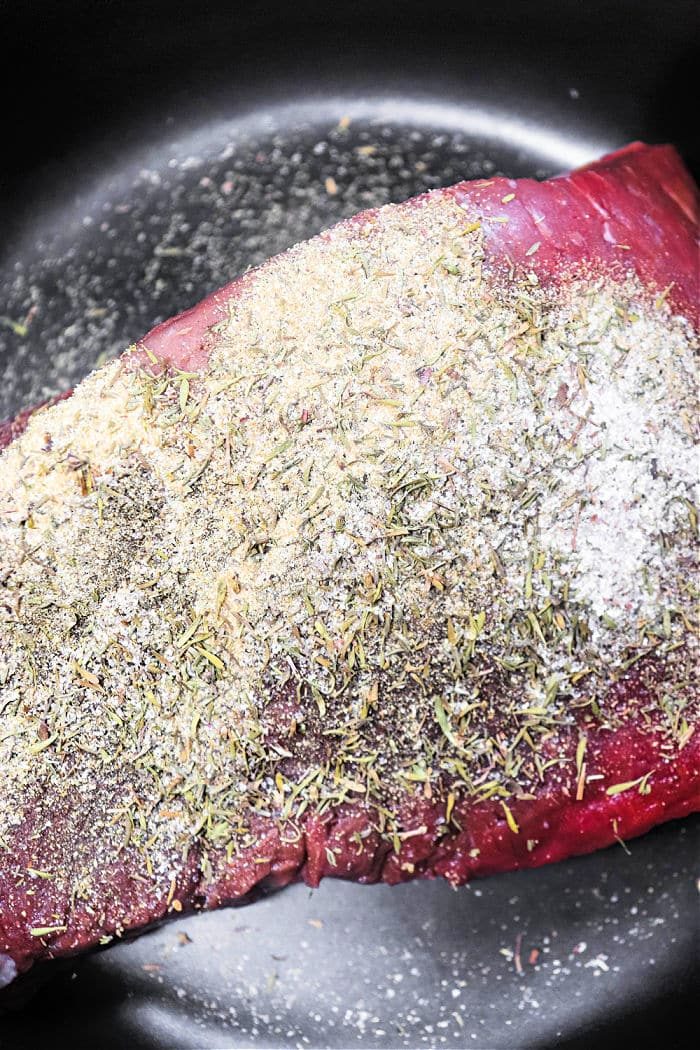 Dutch Oven Sirloin Tip Roast