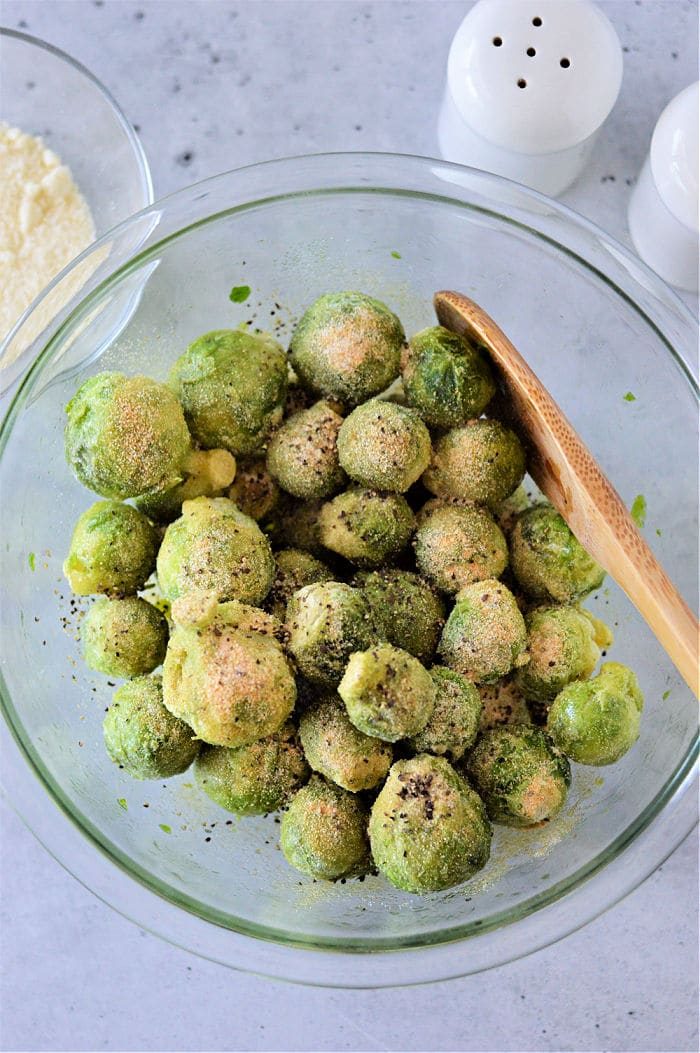 Frozen Brussels Sprouts in oven