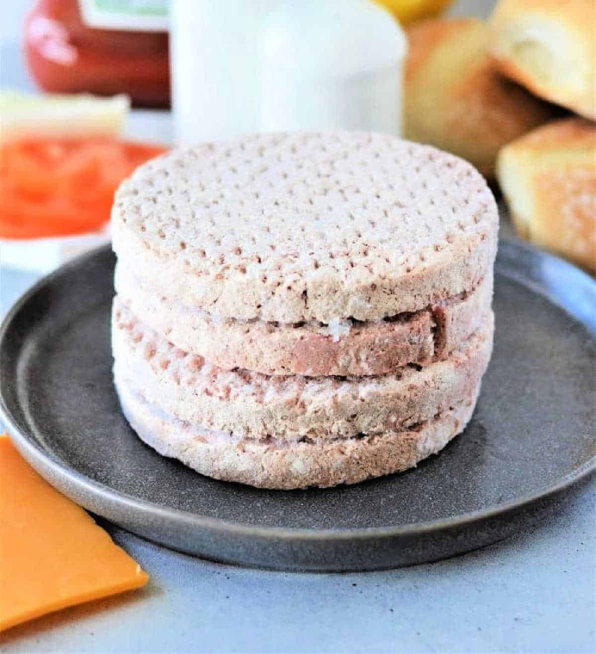 Cook Frozen Burgers in the Oven