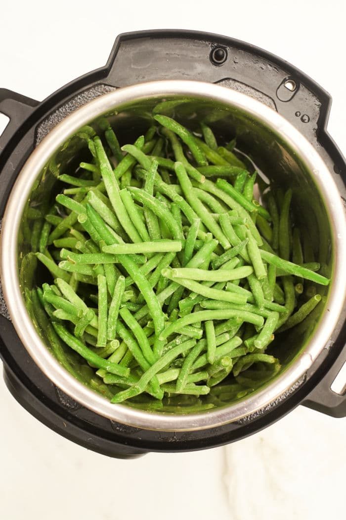 ninja foodi frozen green beans