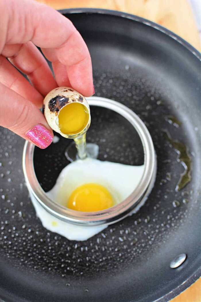 How to Cook Over Easy Quail Eggs