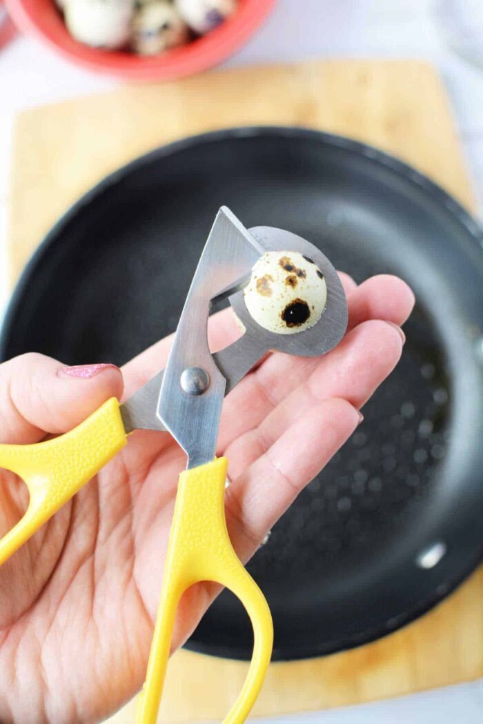How to Crack Open Quail Eggs