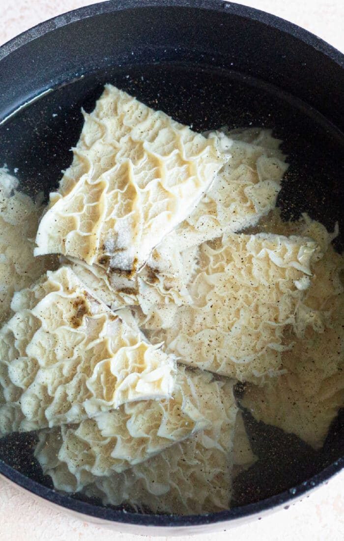 How to Clean Tripe