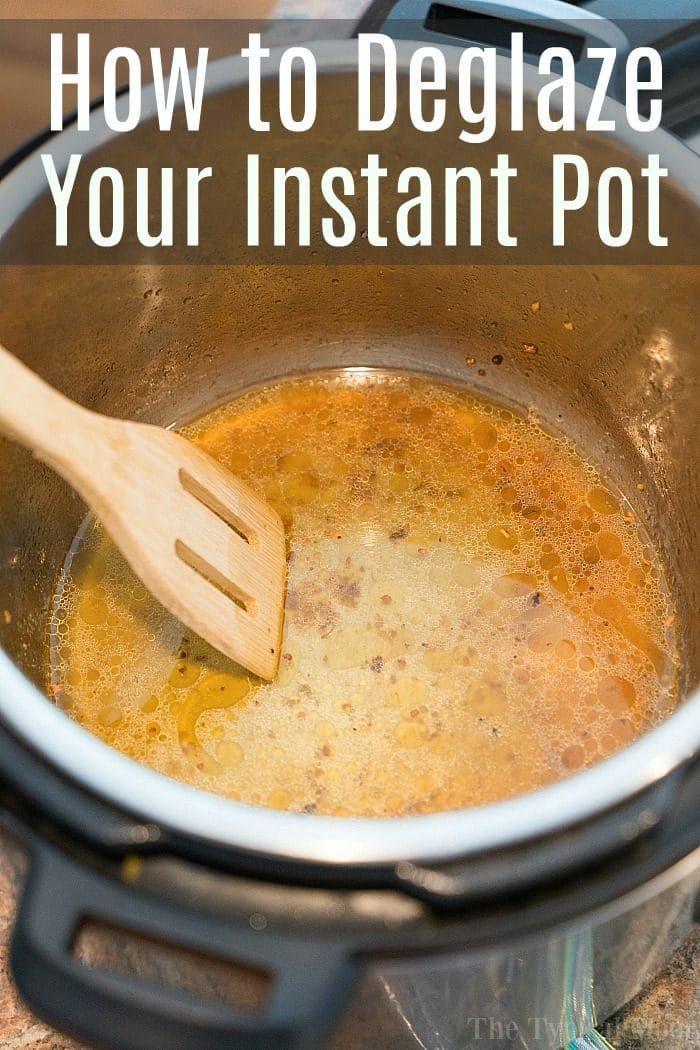 how to deglaze your instant pot