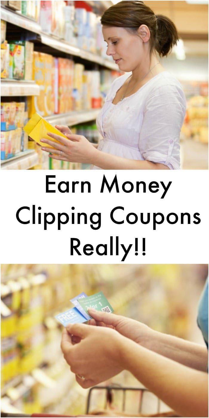 Earn Money by Clipping Coupons