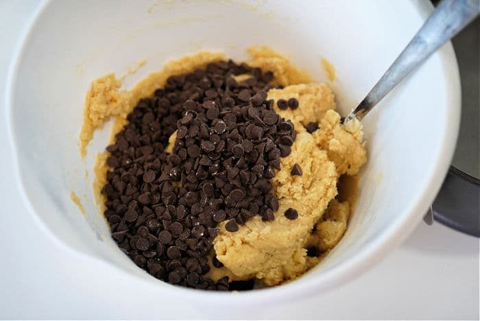 chocolate chip cookie dough