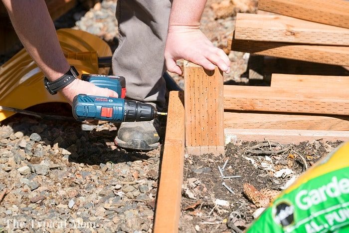 diy raised garden bed