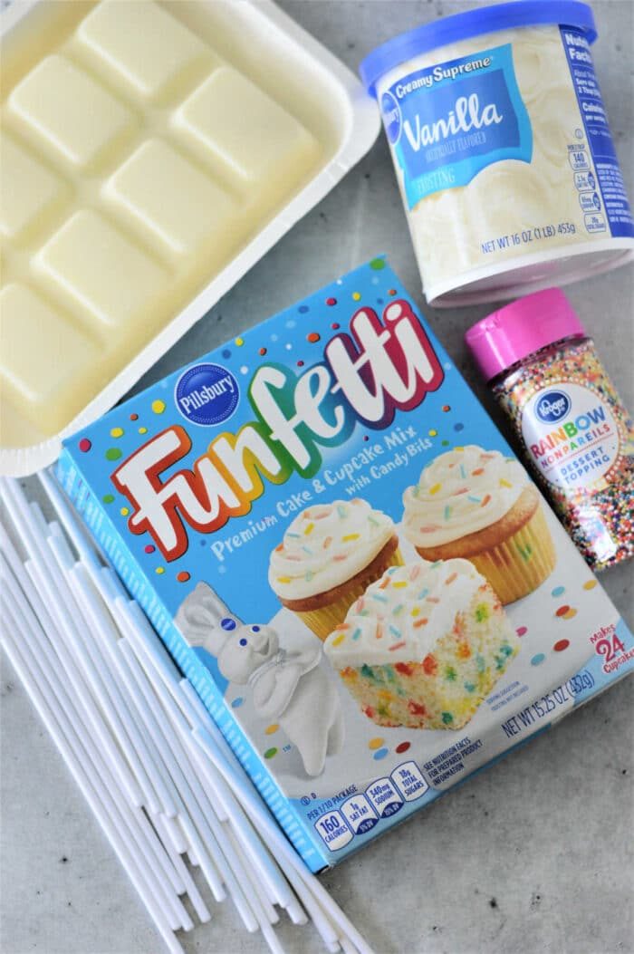Funfetti Cake Pops