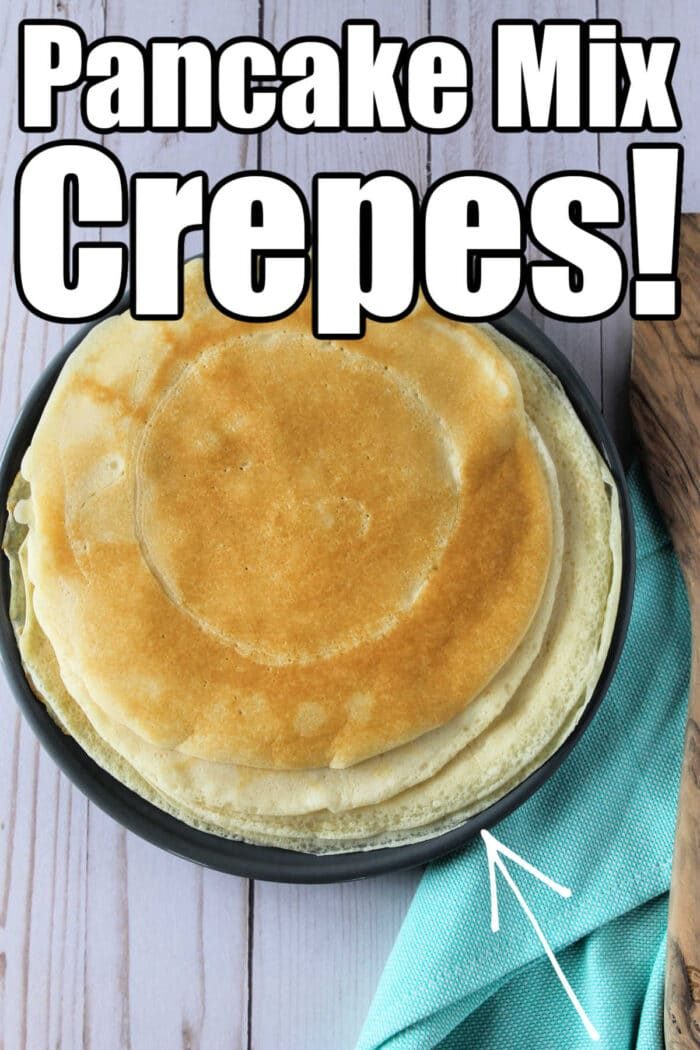 How to Make Crepes with Pancake Mix