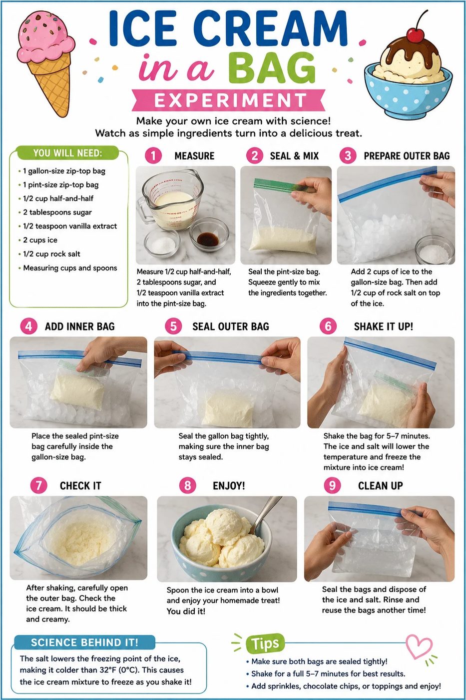 Ice Cream in a Bag