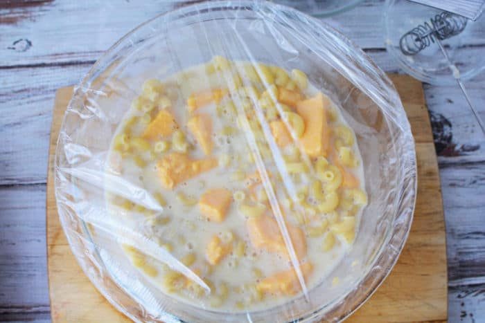 Microwave mac and cheese