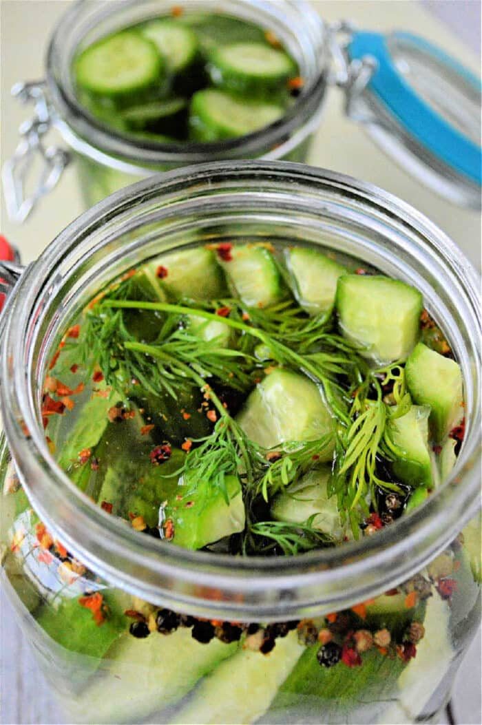 no boil refrigerator pickles