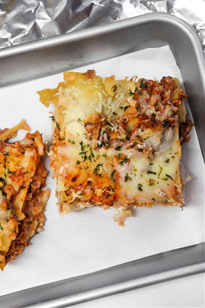 Reheat Lasagna in Oven