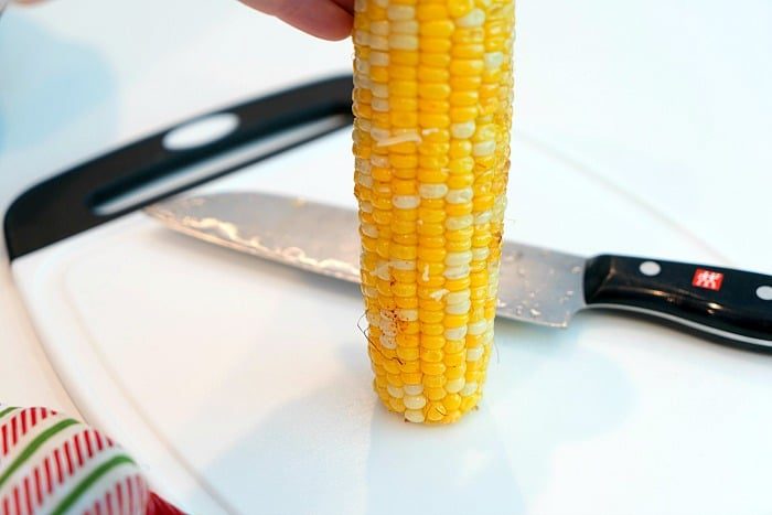 how to remove corn kernels