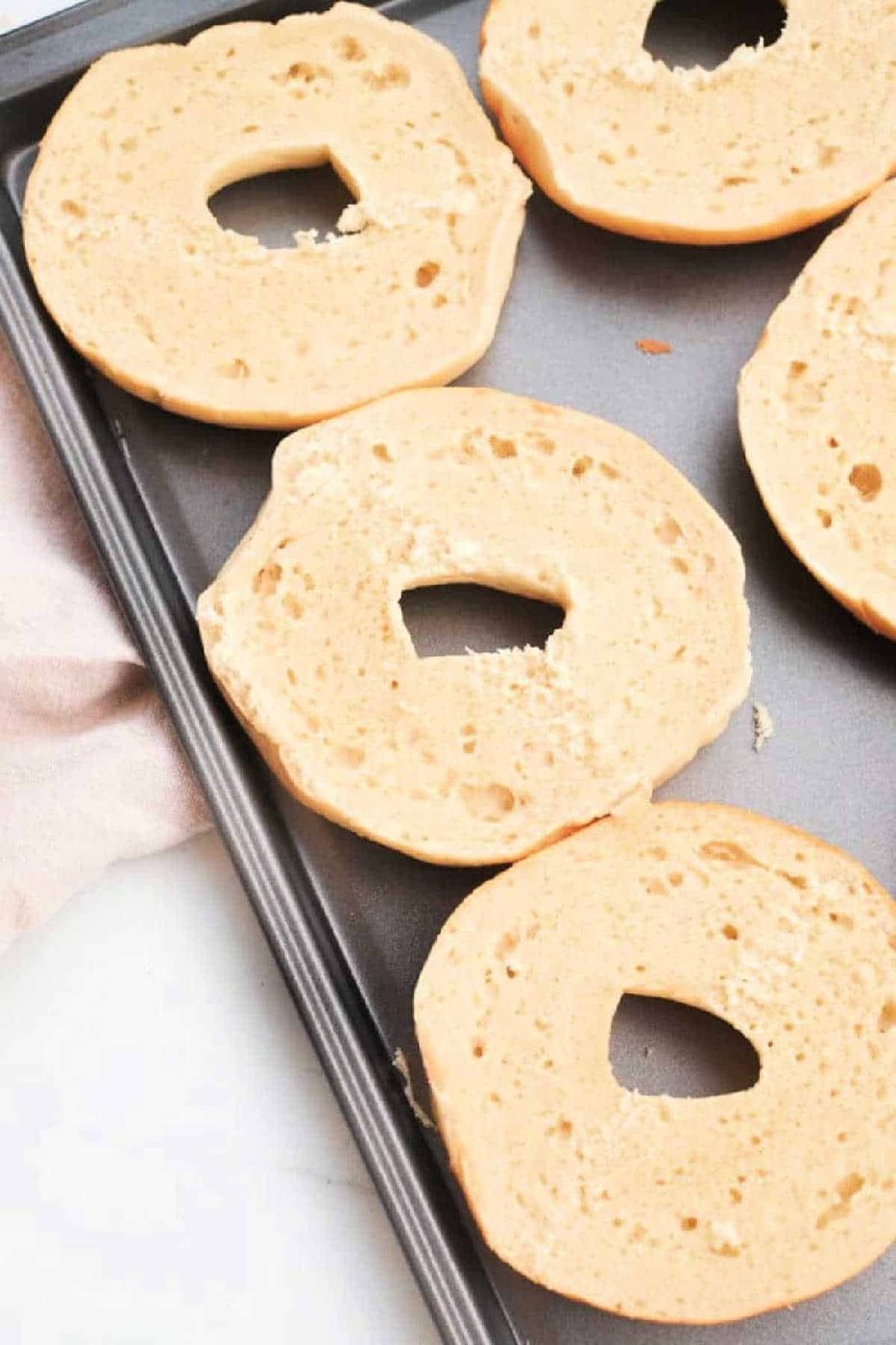 Toast a Bagel in the Oven