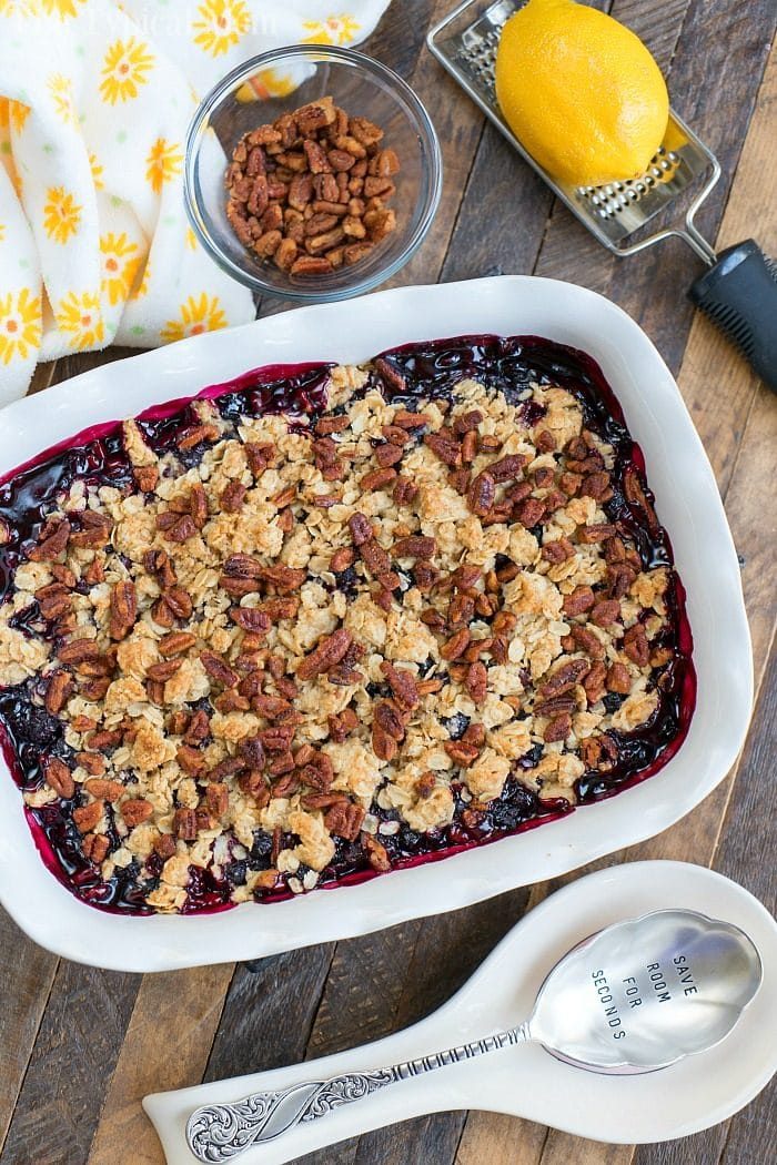 Huckleberry Cobbler