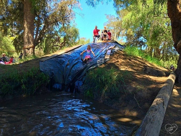 Huntington Beach mud play area