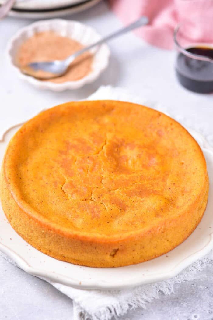 Impossible Pumpkin Pie without Bisquick