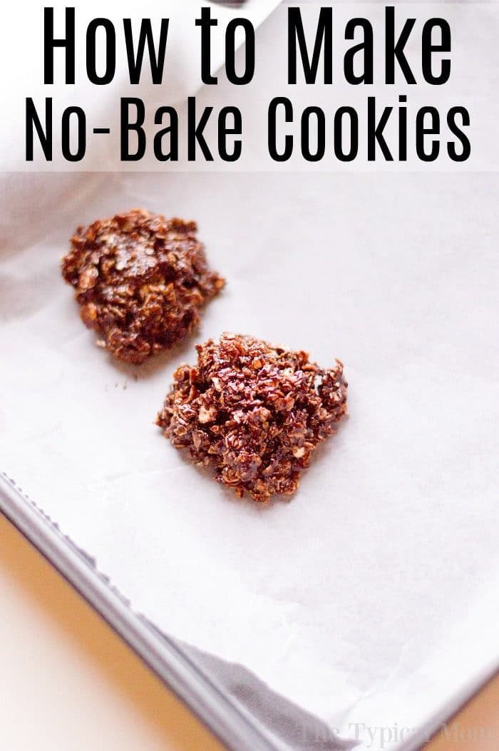 Ingredients for No Bake Cookies 2