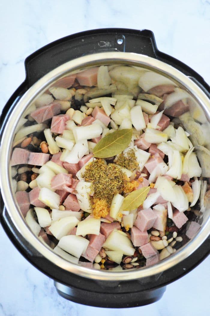 15 Bean Soup in Instant pot