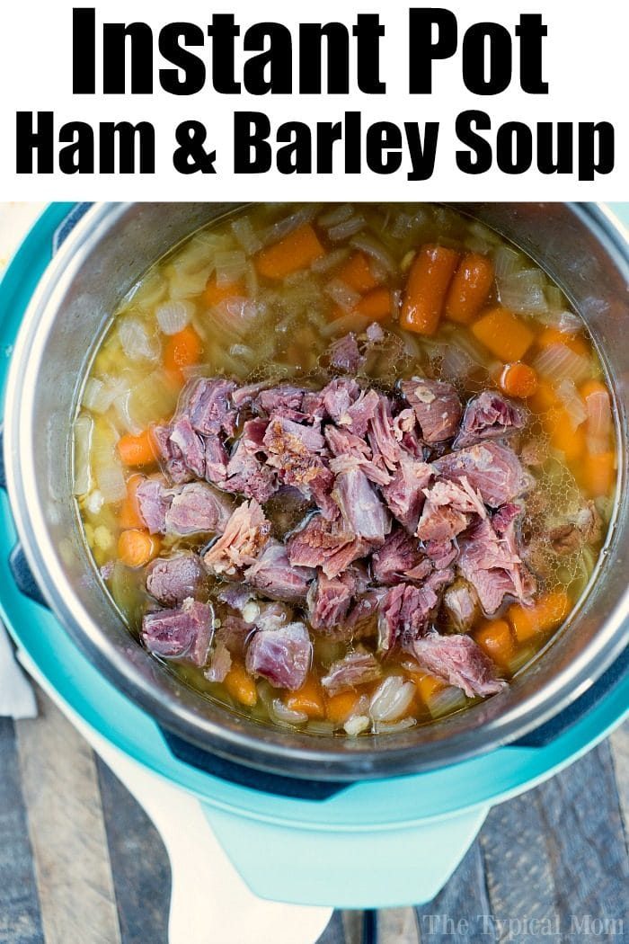 Instant Pot Barley Soup 2