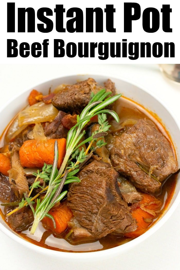 Instant Pot Beef Bourguignon