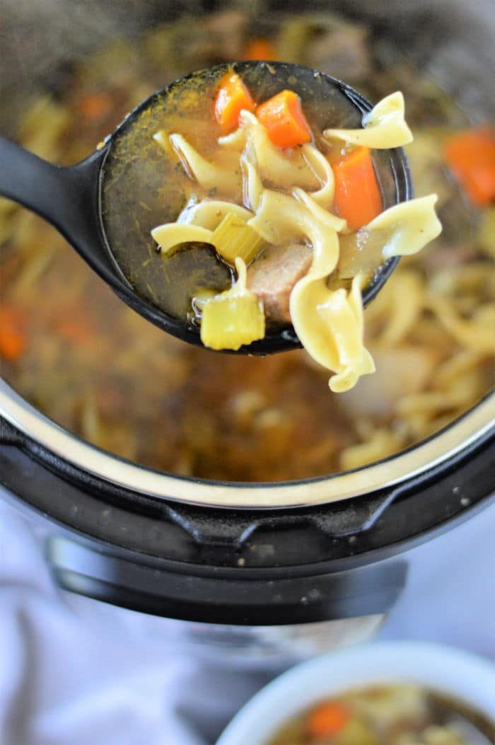 ninja foodi Beef Noodle Soup