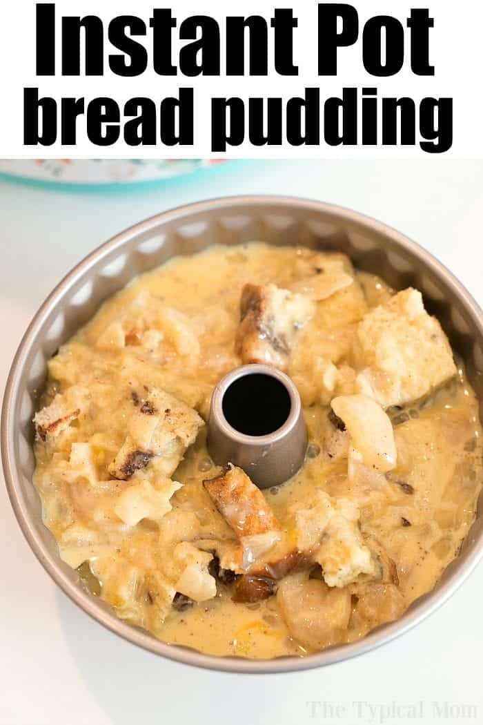 instant pot bread pudding 3