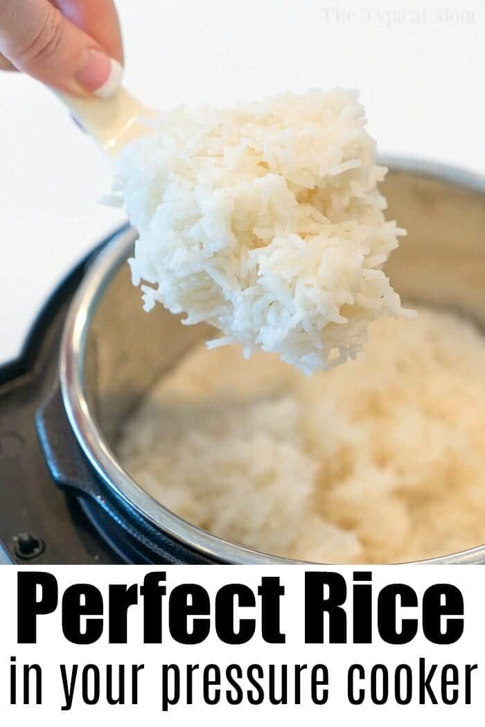 pressure cooker white rice