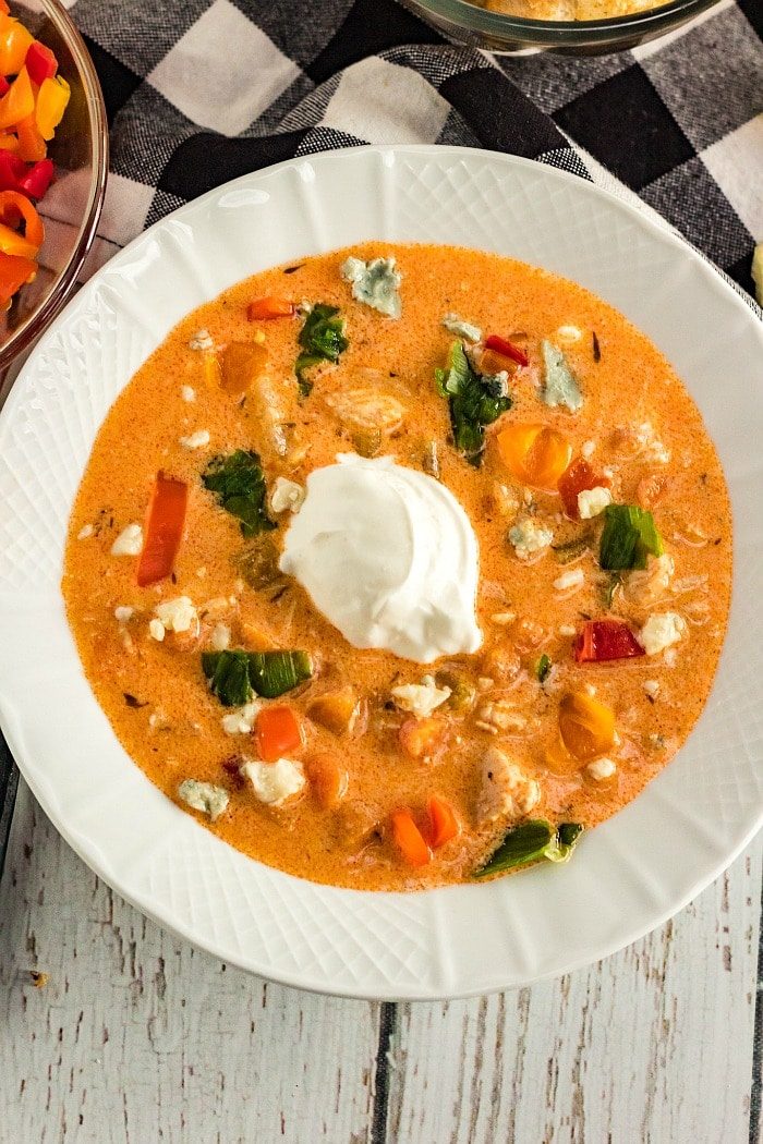 buffalo chicken soup