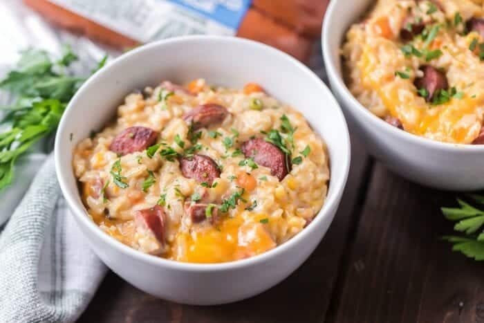 instant pot sausage and rice 2