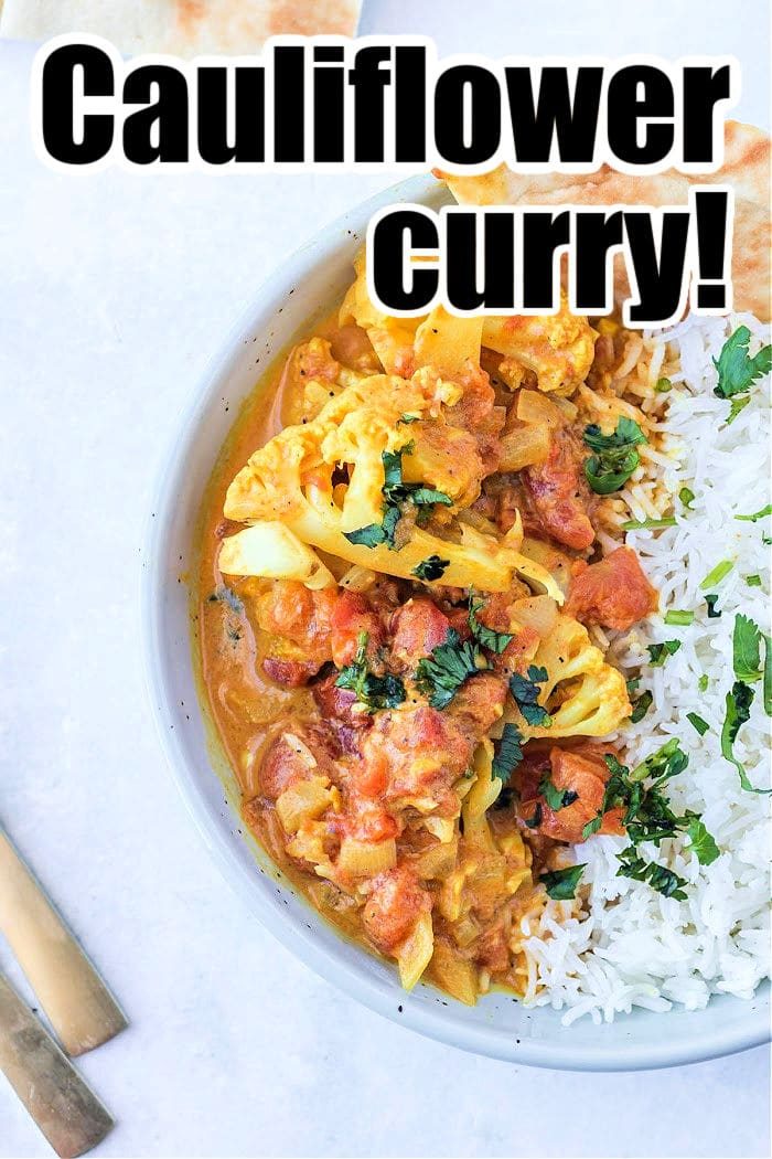 Instant Pot Cauliflower Curry