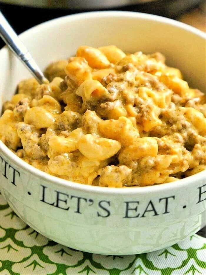 instant pot cheeseburger cheeseburger helper