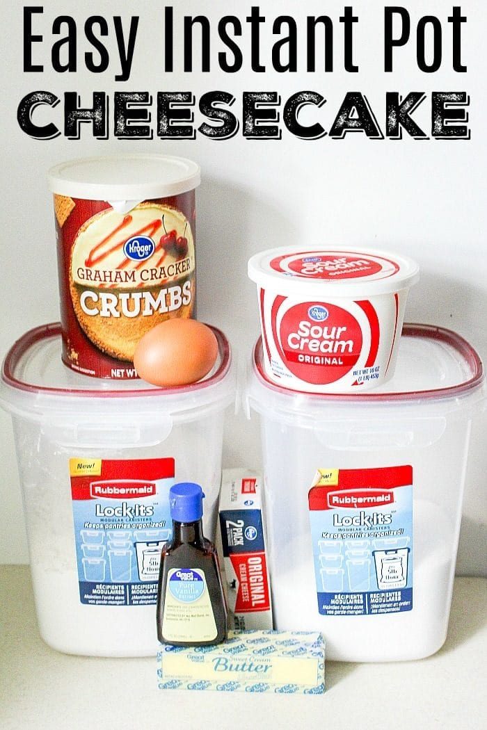 Instant Pot Cheesecake Recipe 3