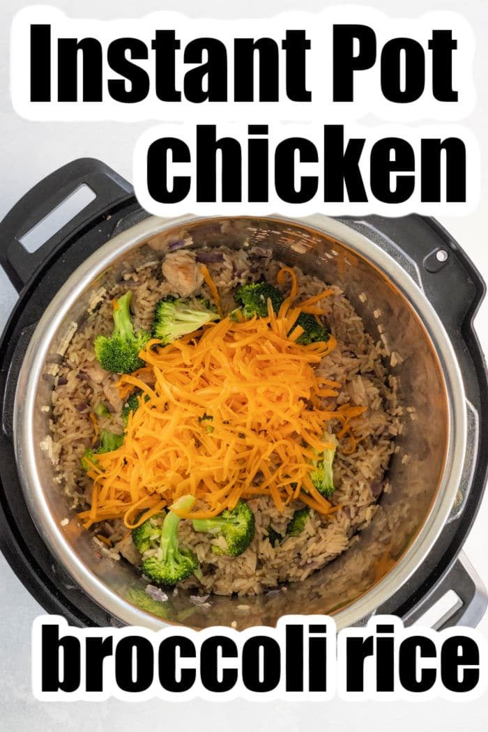 Instant Pot broccoli Rice