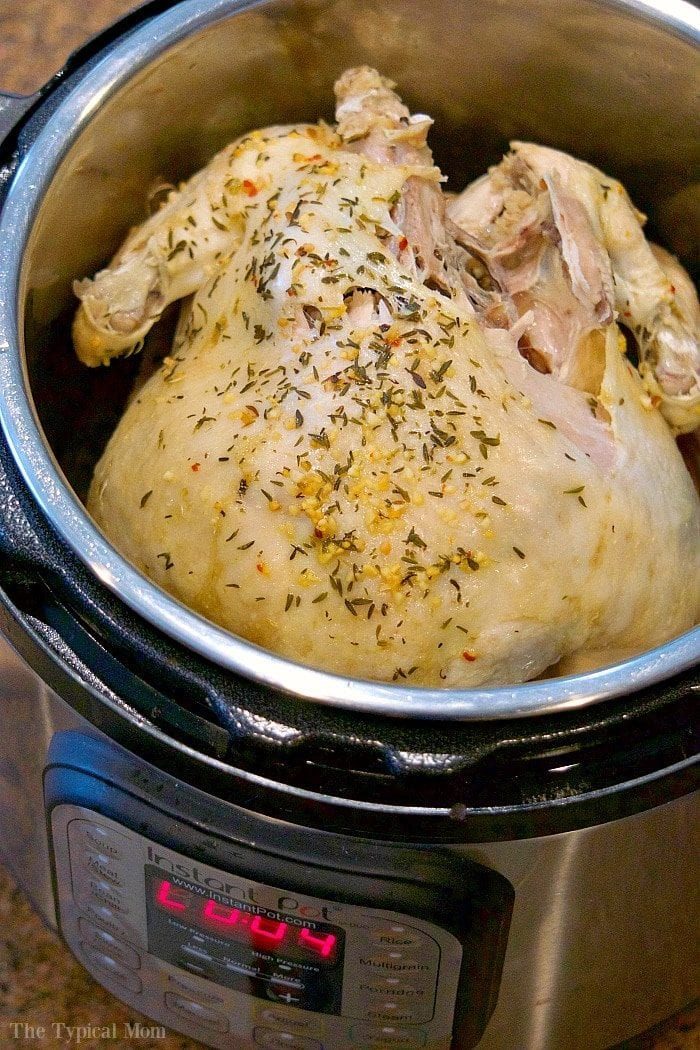 instant pot whole chicken