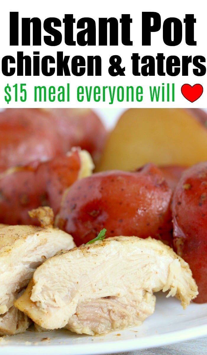 pressure cooker chicken and potatoes