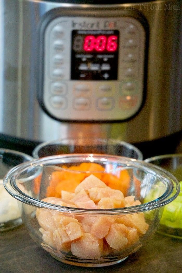 Instant Pot Chicken Noodle with Chicken Thighs