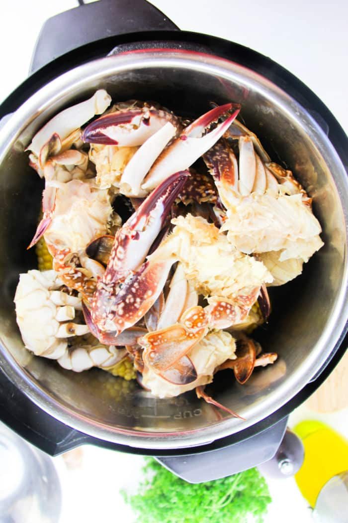 Instant Pot Crab