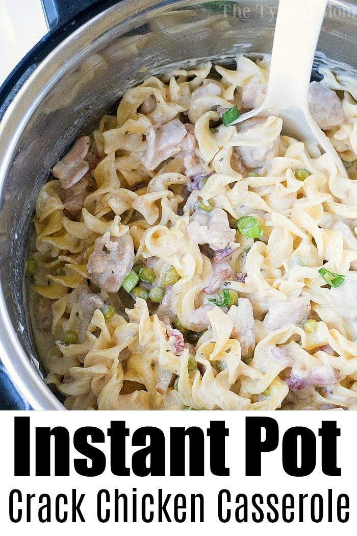 instant pot crack chicken pasta
