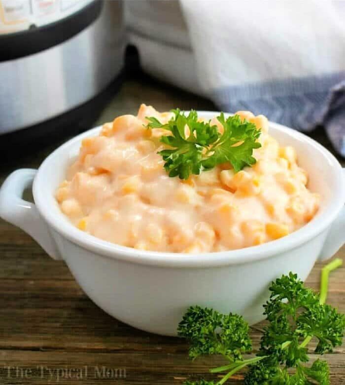 Instant Pot Creamed Corn with Bacon