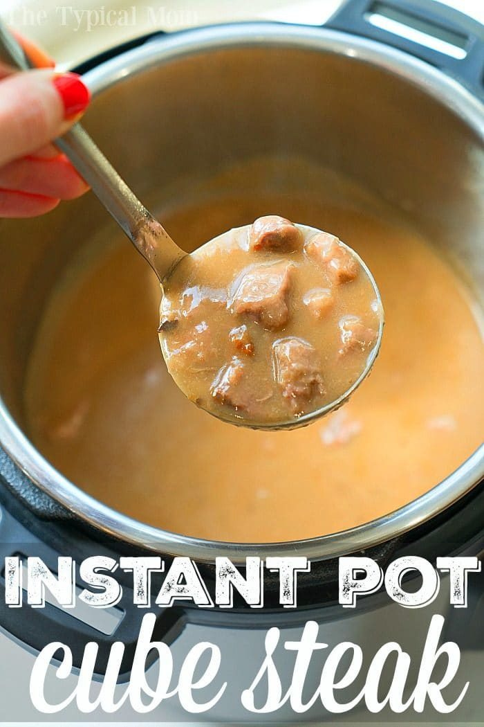 Instant Pot Cube Steak 4
