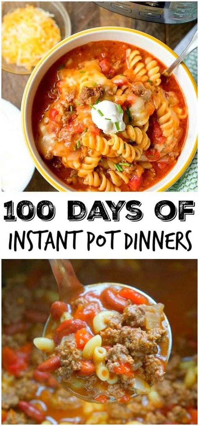 instant pot dinner recipes