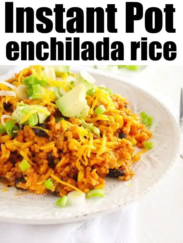 One Pot Enchilada Rice