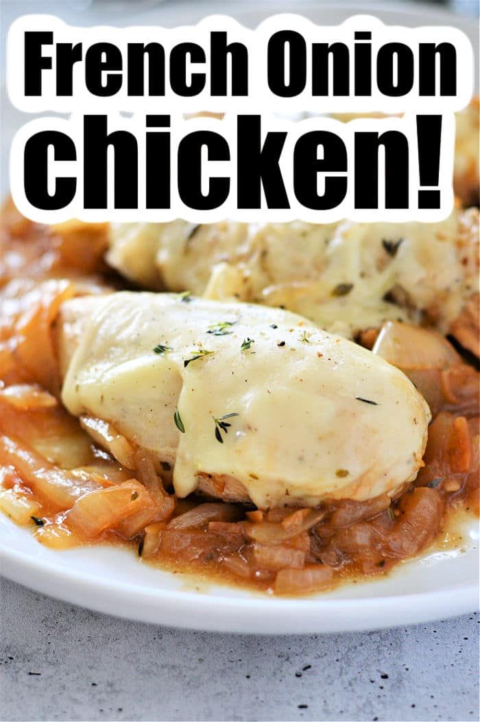 Instant Pot French Onion Chicken