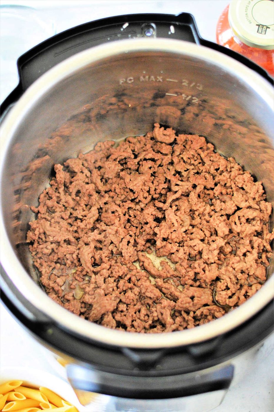 Instant Pot Frozen Ground Beef