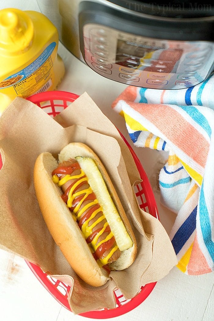 Instant Pot Hot Dogs 2