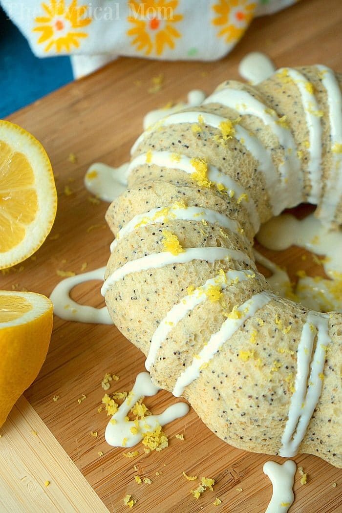 instant pot lemon poppyseed cake 3