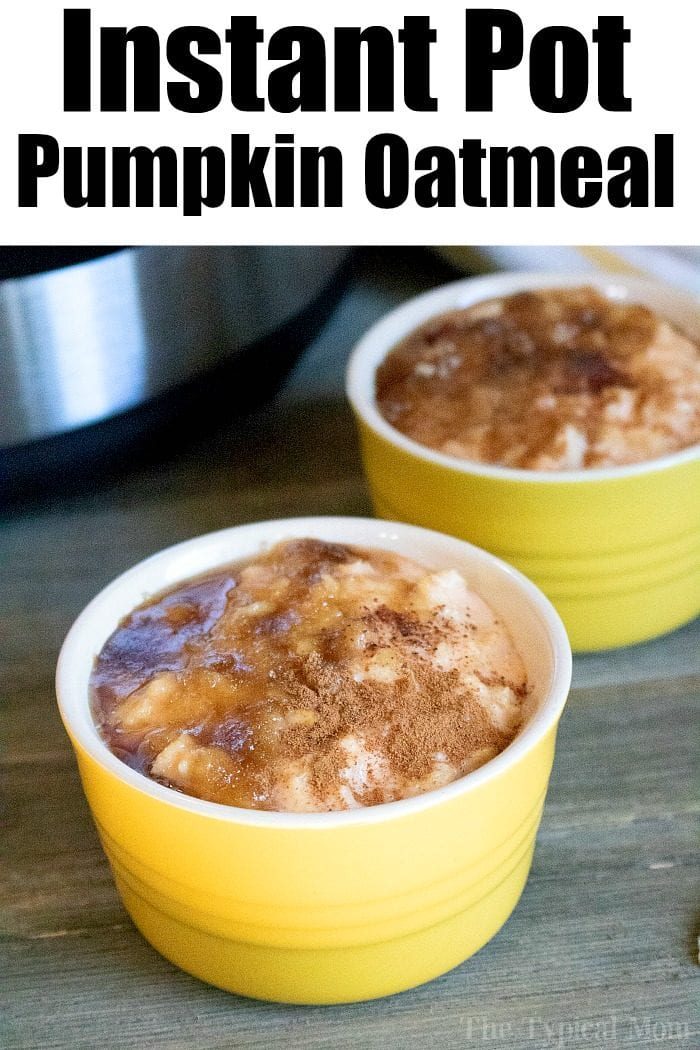pumpkin oatmeal