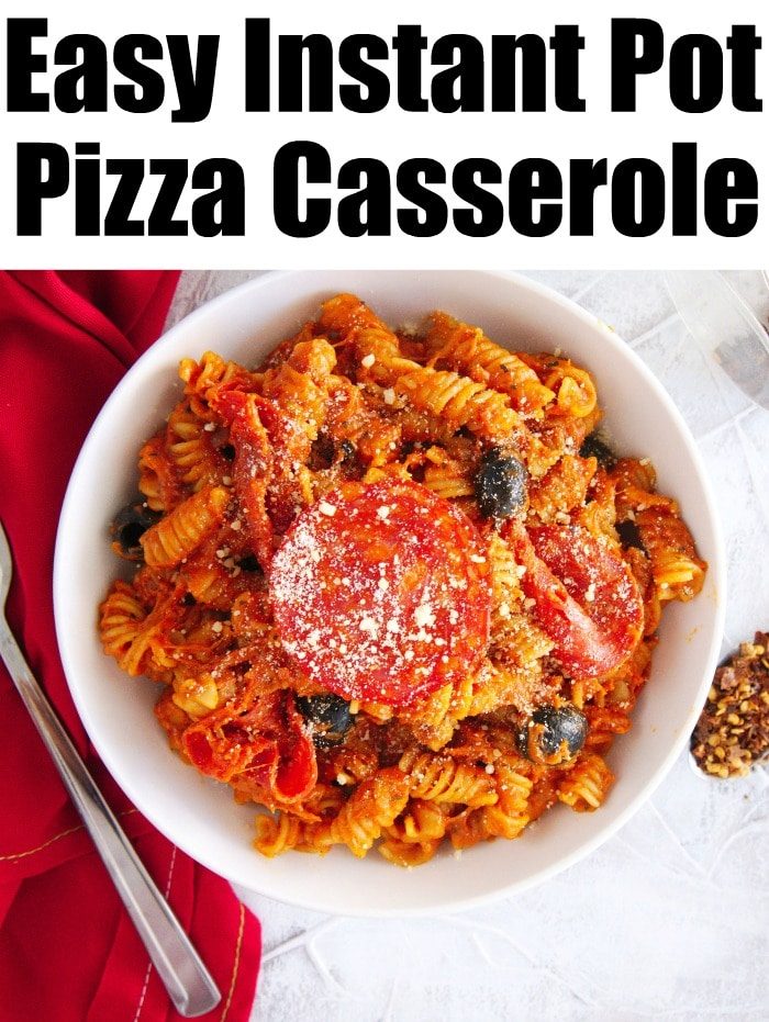 instant pot pizza casserole